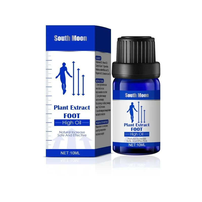 Natural Height Increasing Oil Body Grow Taller Promote Bone Growth Heightening Conditioning Essential Oil Foot Health Care 10ml