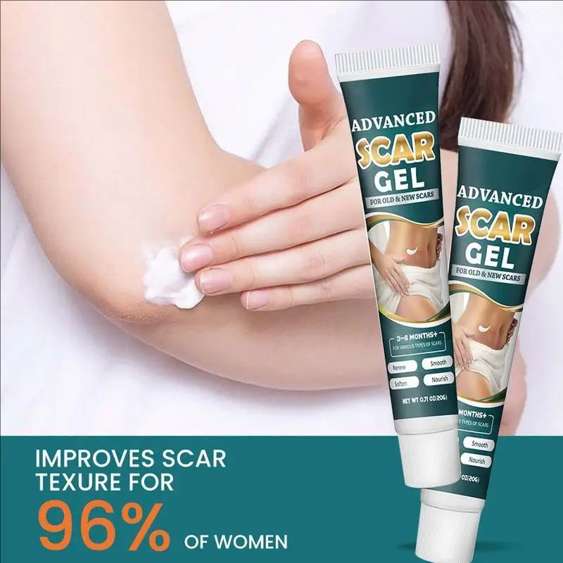 Scar Care Gel Repair Cream Scar Gel Scar Remover Natural Ointment Cuts Burns Skincare Scar Repair Stretch Mark Remover For Old