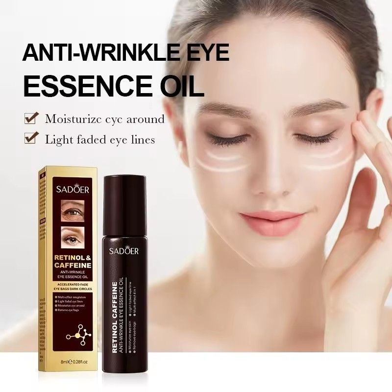 Retinol Eye Serum Anti Dark Circles Remove Eyes Bag Moisturizing anti-aging Eye Cream Eyes Essence Oil Skin Care