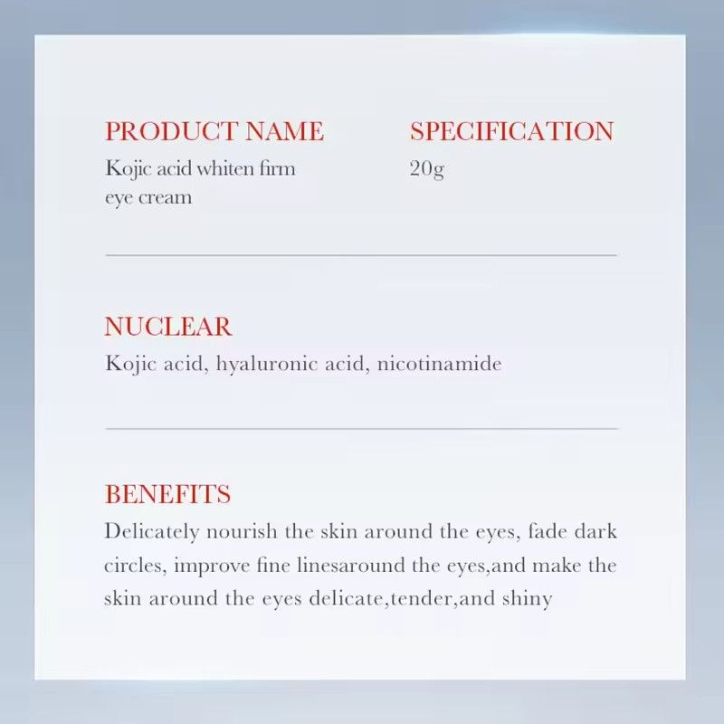 Kojic Acid Retinol Eye Cream Anti Dark Circles Remove Eye Bags Moisturizing anti-aging Eyes Skin Care Products