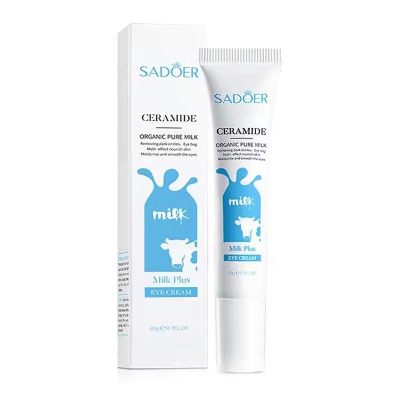 Milk Eye Cream Anti Dark Circles Removal Eye Bags Moisturizing anti-aging Beauty Skin Care Products for Eyes