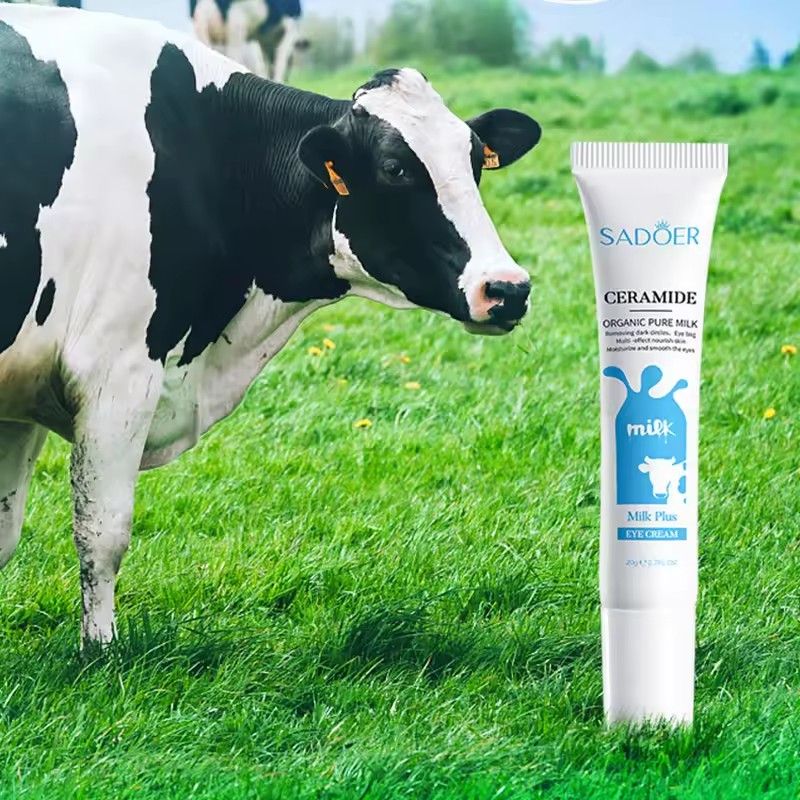 Milk Eye Cream Anti Dark Circles Removal Eye Bags Moisturizing anti-aging Beauty Skin Care Products for Eyes