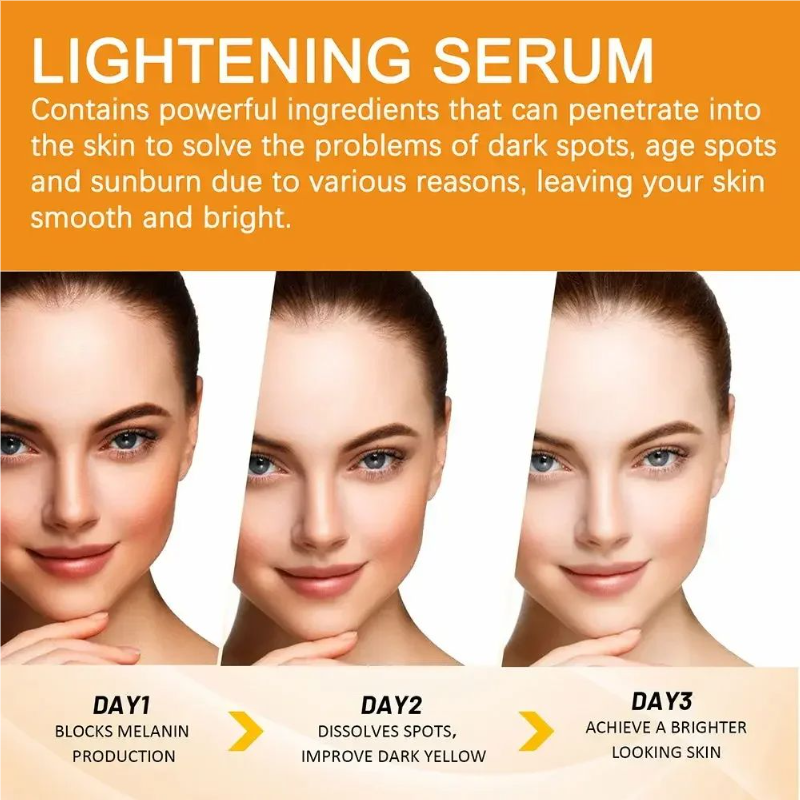 10ml Vitamin C Serum for Face Whitening Facial Serum Hyaluronic Acid Dark Spot Remover Korean Skin Care Products Skincare New