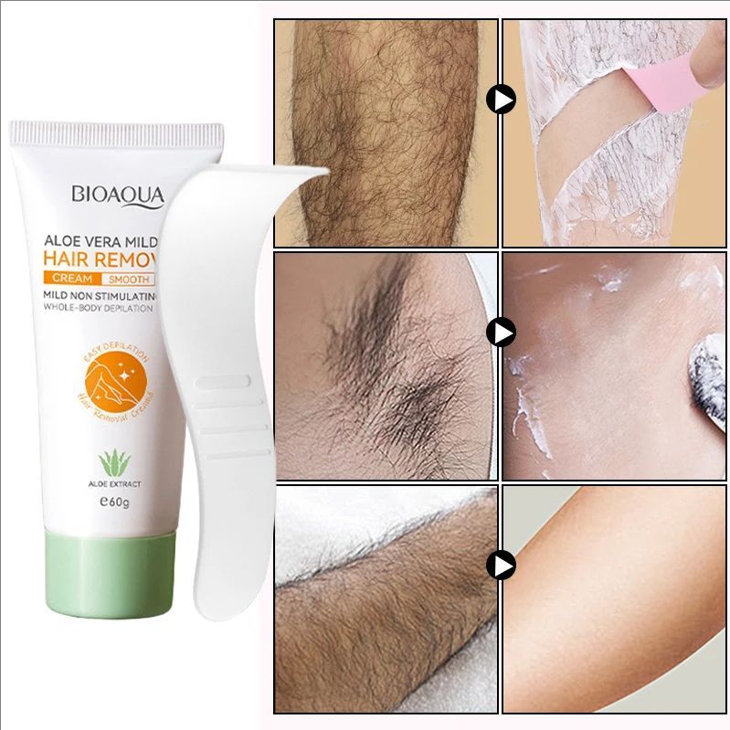 Painless Hair Removal Cream For Ladies Body Leg Sensitive Areas Facial Hair Remover Inhibitor Permanent Hair Removal Products60g