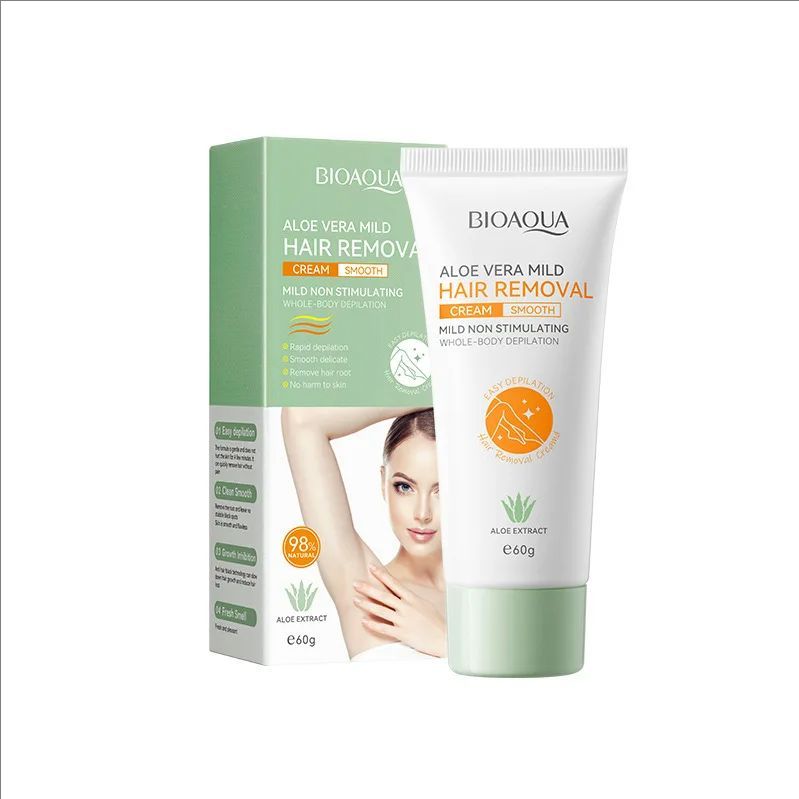 Painless Hair Removal Cream For Ladies Body Leg Sensitive Areas Facial Hair Remover Inhibitor Permanent Hair Removal Products60g