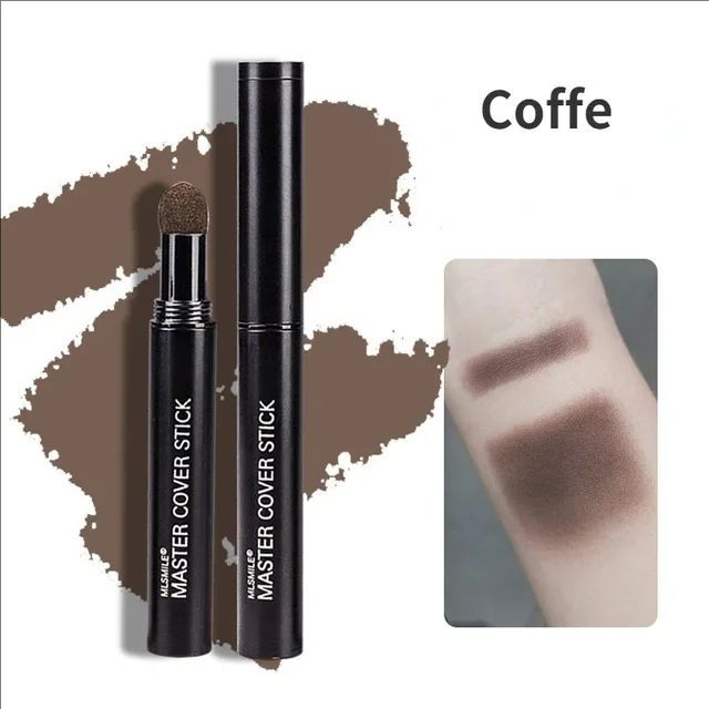 Hairline Concealer Pen Eyebrow Pen Hair Line Cover Waterproof Hair Dye Pencil Dye Pen for Beard Eyebrow Hair Foundation