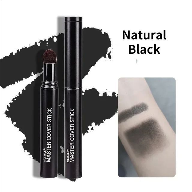 Hairline Concealer Pen Eyebrow Pen Hair Line Cover Waterproof Hair Dye Pencil Dye Pen for Beard Eyebrow Hair Foundation