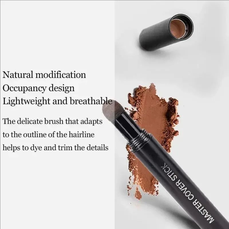 Hairline Concealer Pen Eyebrow Pen Hair Line Cover Waterproof Hair Dye Pencil Dye Pen for Beard Eyebrow Hair Foundation