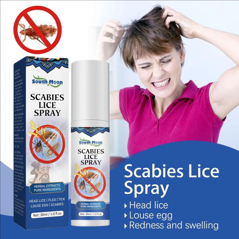 South Moon Head lice removal spray for children, adults and girls Head lice removal spray for lice removal spray