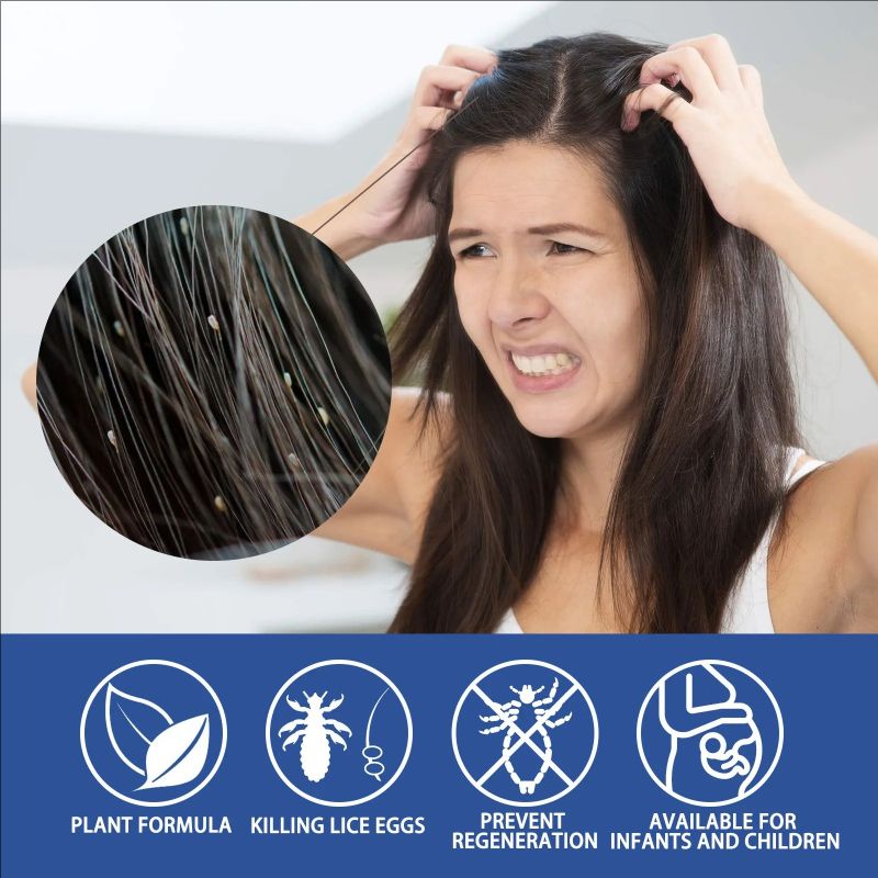 South Moon Head lice removal spray for children, adults and girls Head lice removal spray for lice removal spray