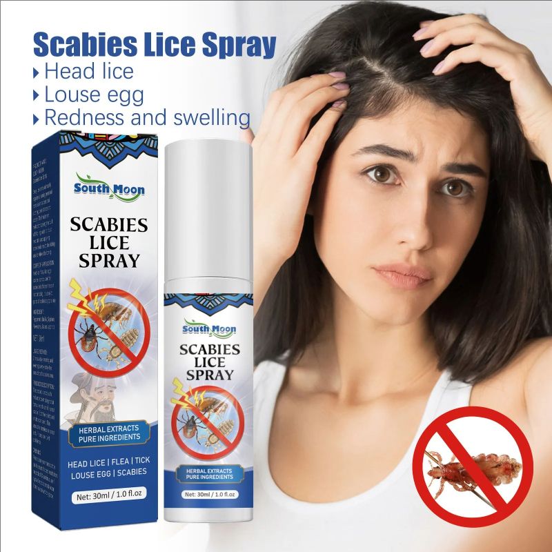 South Moon Head lice removal spray for children, adults and girls Head lice removal spray for lice removal spray
