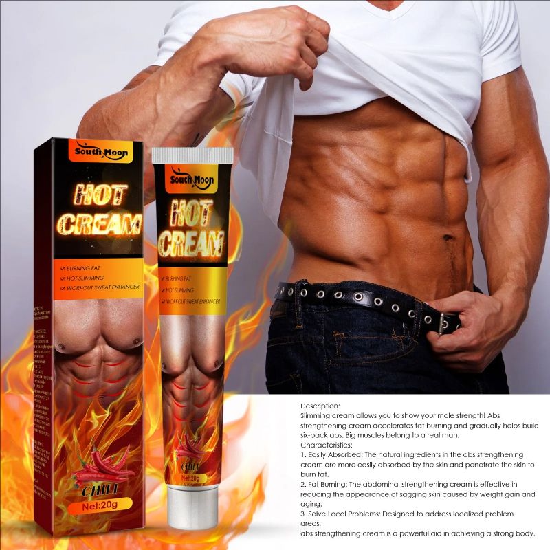 South Moon， Men's abs cream, abs strengthening cream, men's and women's chest shaping and strengthening abs cream