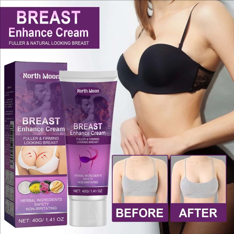 North Moon Breast Cream for Firming, Full, and Graceful Breast Care, Tightening and Massage