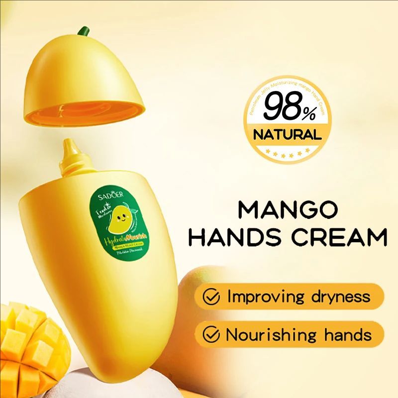 Mango Peach Aloe Vera Lemon Fruit Shape Hand Cream Moisturizing Brightening Repairing Hand Creams For Hands Skin Care