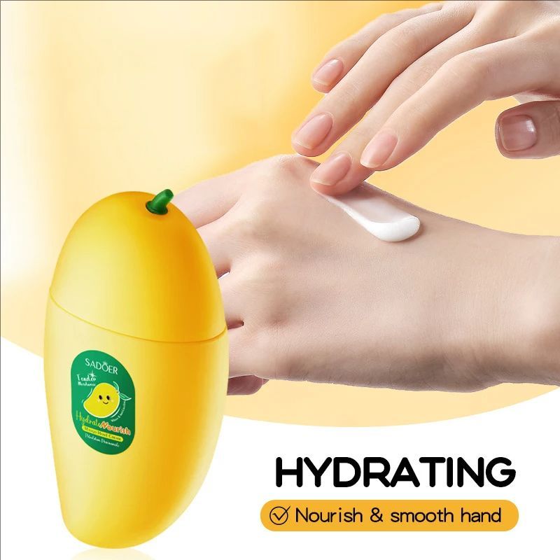 Mango Peach Aloe Vera Lemon Fruit Shape Hand Cream Moisturizing Brightening Repairing Hand Creams For Hands Skin Care