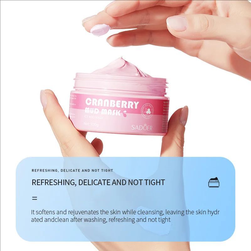 Ginger Green Tea Mud Masks Face Moisturizing Hydrating Brightening Remove Blackhead Face Mask Facial Masks Clay Skin Care