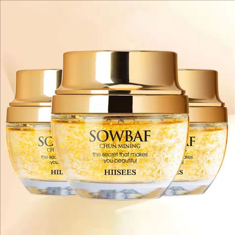 24K Gold Snail Collagen Face Cream Moisturizing Skincare Essential Brightening Anti- Aging Wrinkle Whitening Face Skin Care 50ml