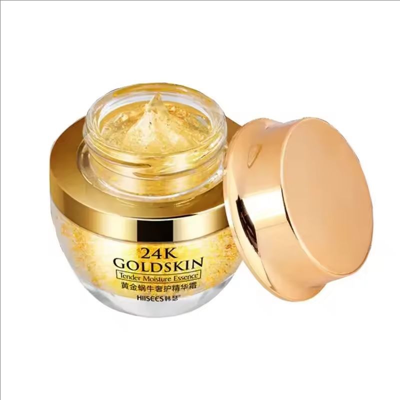 24K Gold Snail Collagen Face Cream Moisturizing Skincare Essential Brightening Anti- Aging Wrinkle Whitening Face Skin Care 50ml