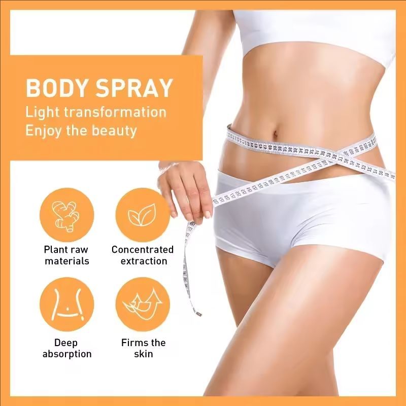 Fast Fat Burner Burning Slimming Spray Anti Cellulite Heating Spray weight Loss Cream For Waist Belly firming body skin care
