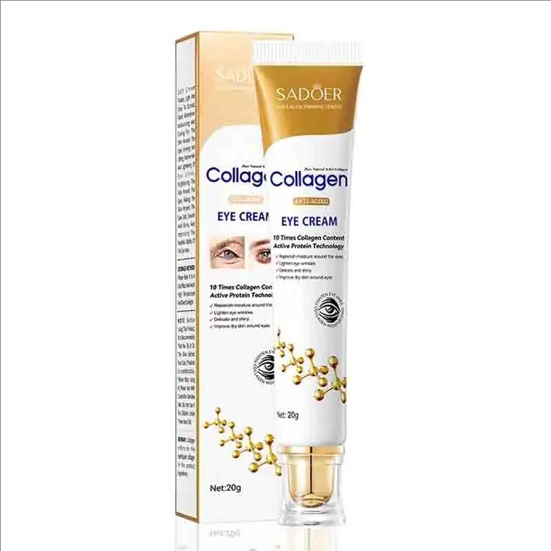 Collagen Eye Cream Anti Dark Circles Eye Bags Remover Firming Moisturizing skincare Eyes Cream Skin Care for Eyes