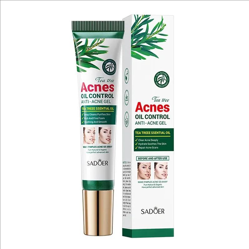 Tea Tree Acne Removing Cream Facial skincare Oil Control Face Gel Creams Hydrating Moisturizing Facial Cream Skin Care