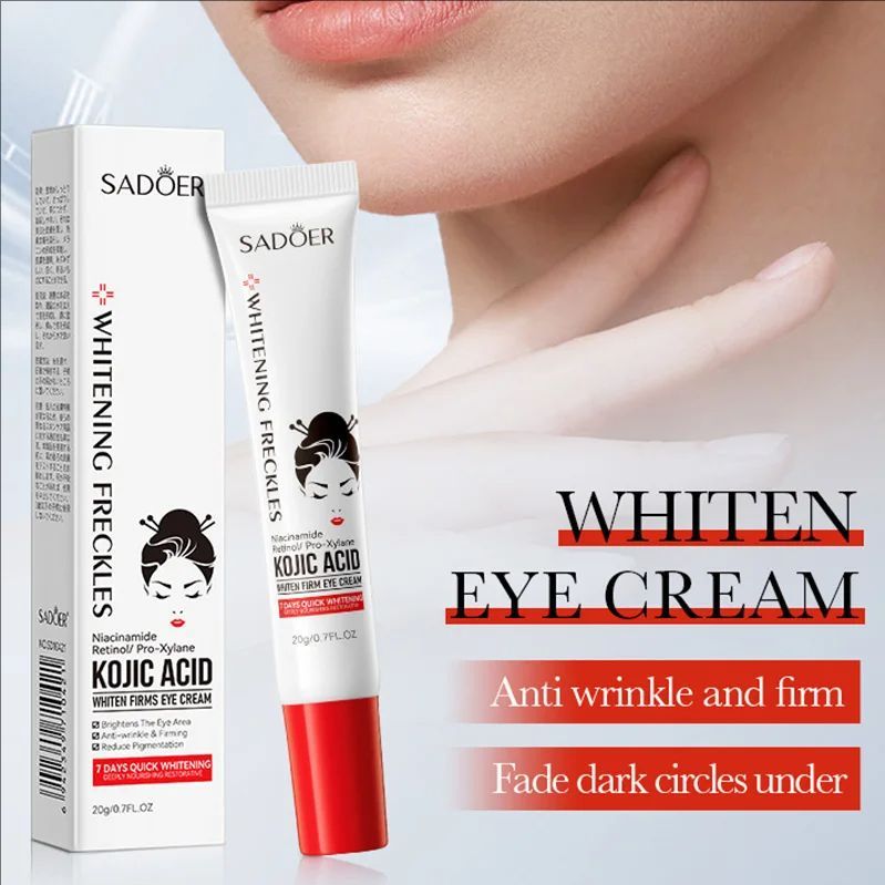 Kojic Acid Retinol Eye Cream Anti Dark Circles Remove Eye Bags Moisturizing Firming Beauty Eyes Skin Care Products