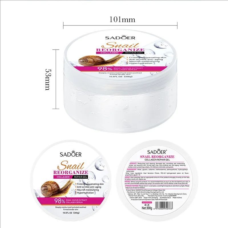 Snail Collagen Face Cream Gel Firming Repair Brightening Moisturizing Facial Creams Beauty Face Skin Care Products