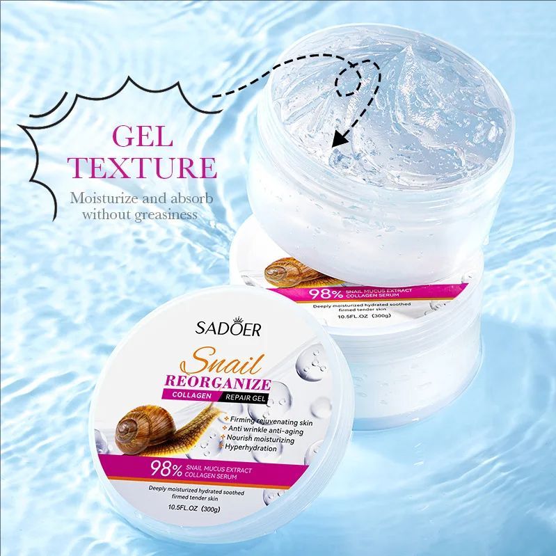 Snail Collagen Face Cream Gel Firming Repair Brightening Moisturizing Facial Creams Beauty Face Skin Care Products