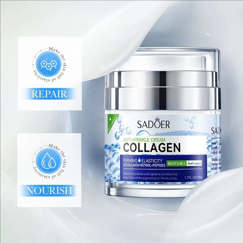 Vitamin C Collagen Face Cream Firming Moisturizing Brightening Hydrating Facial Cream Day Creams Beauty Face Skin Care