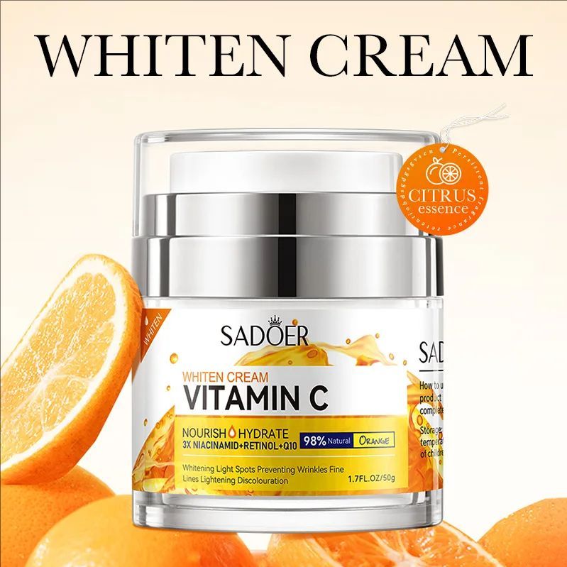 Vitamin C Collagen Face Cream Firming Moisturizing Brightening Hydrating Facial Cream Day Creams Beauty Face Skin Care