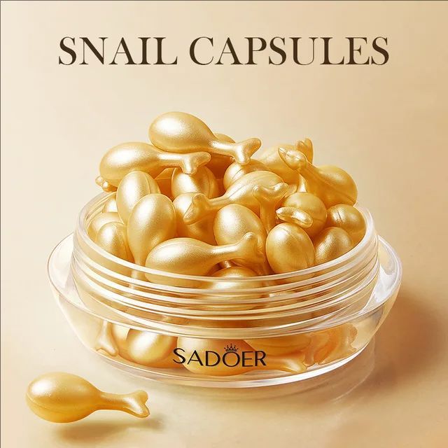 30pcs Rose Sanil Face Serum Capsule Facial Moisturizing Brightening Firming Facial Essence Beauty Face Skin Care Products