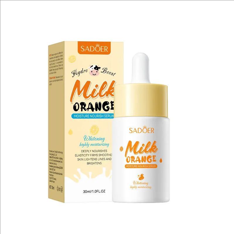 Milk Fruits Facial Serum for Face skincare Moisturizing Firming Hydrating Facial Essence Beauty Face Skin Care Products