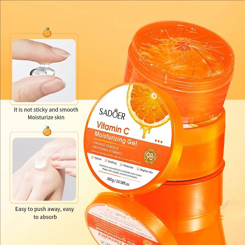 Vitamin C Moisturizing Aloe Vera Gel Facial Creams Skin Rejuvenating Nourishing Hydrating Face Cream Skin Care Products