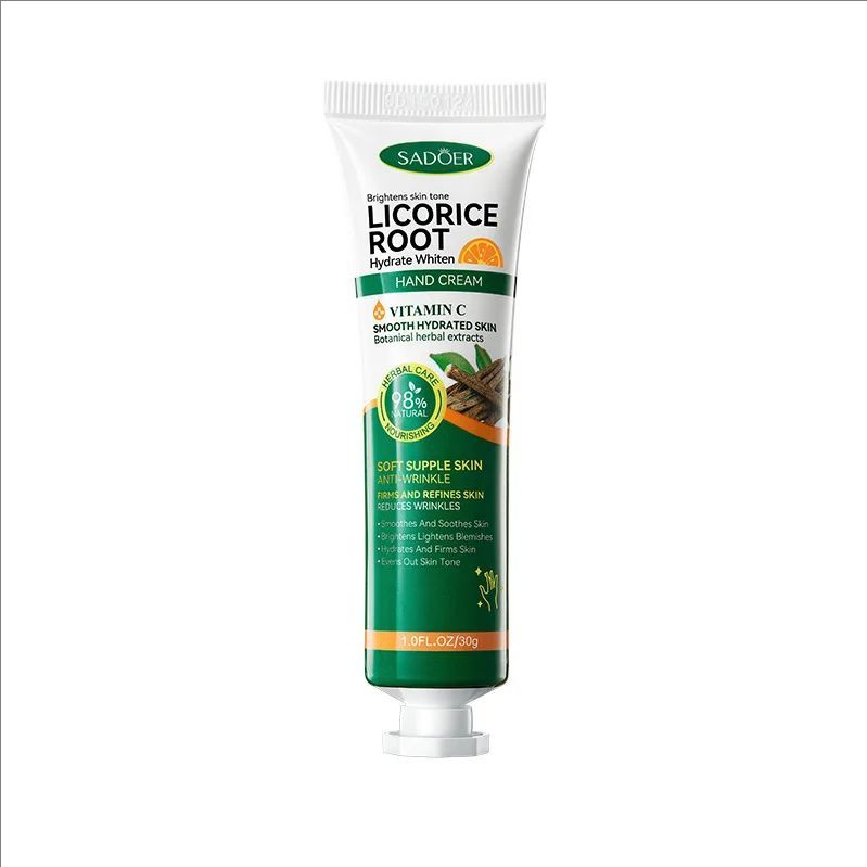 Vitamin C Licorice Hand Cream Moisturizing Nourishing Brightening Hydrating Hands Skin Care Products