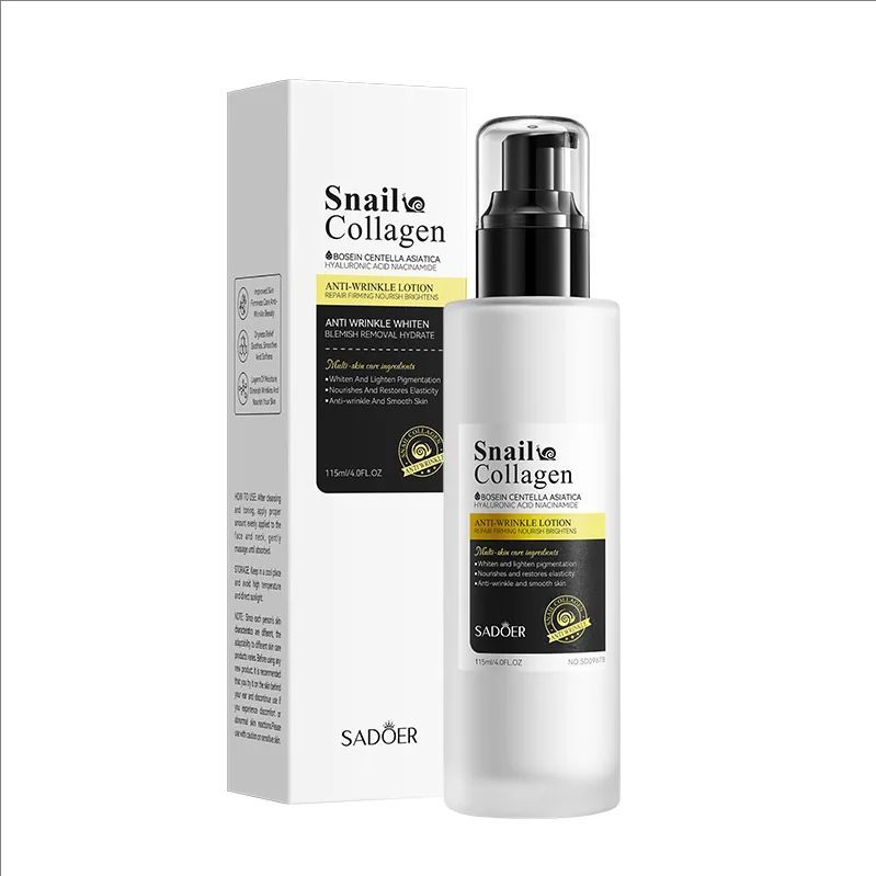 Snail Collagen Face Toner Moisturizing Brightening Nourishing Firming Hydrating Face Serum Facial Essence Skin Care