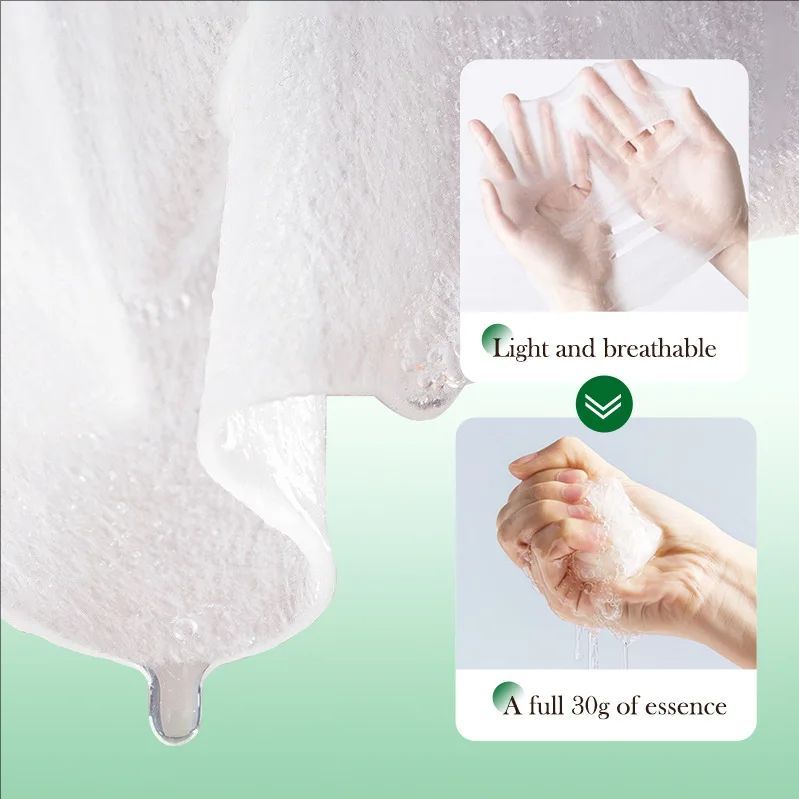 5pcs Milk Fruits Face Mask Moisturizing Brightening Hydrating Masks Avocado Vitamin C Facial Masks Beauty Face Skin Care