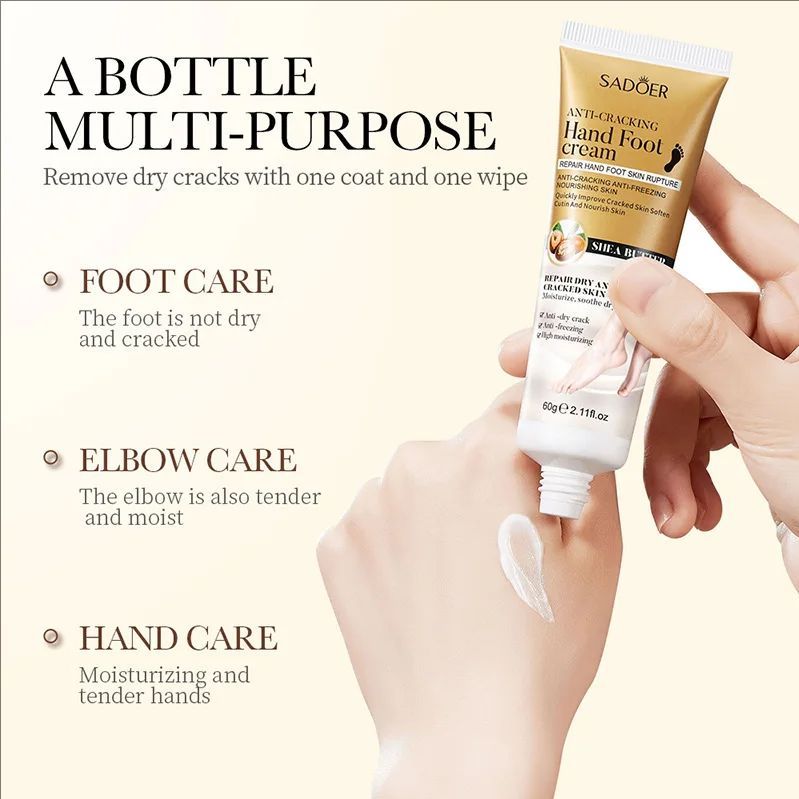 Anti Crack Hand Foot Cream Anti-Drying Heel Cracked Repair Feet Mask Removal Dead Skin Moisturizing Feet Care Products