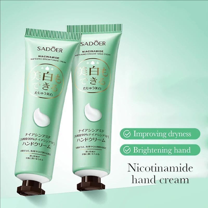 Nicotinamide Hand Cream Anti-Drying Crack Moisturizing Brightening Repairing Hand Creams For Hands Skin Care