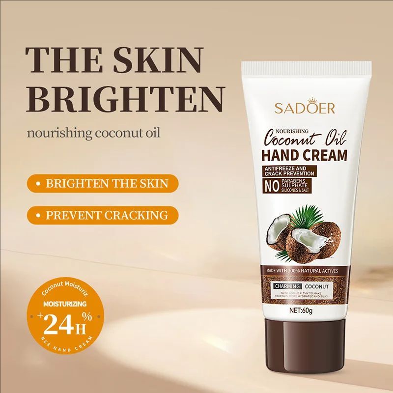 Coconut Hand Cream Hands Creams Handcream Anti-Drying Crack Nourishing Moisturizing Firming Hands Skin Care Products