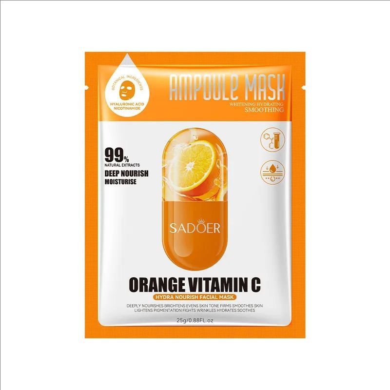Fruits Vitamin C Face Mask Moisturizing Nourishing Brightening Friming Hydrating Facial Masks Skin Care Products