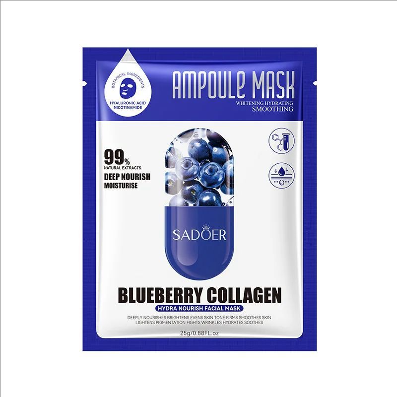 Fruits Vitamin C Face Mask Moisturizing Nourishing Brightening Friming Hydrating Facial Masks Skin Care Products