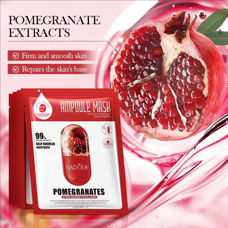 Fruits Vitamin C Face Mask Moisturizing Nourishing Brightening Friming Hydrating Facial Masks Skin Care Products