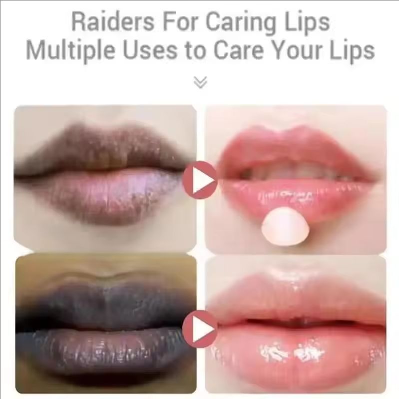 Pink Exfoliating Lipstick, Used For Dead Skin Care, Korean Beauty And Health Products, To Eliminate Darkness And Quickly Clarify
