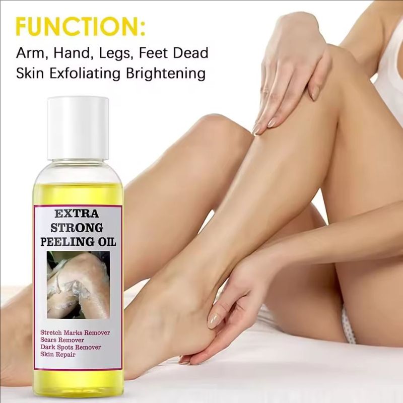 Exfoliating Peeling Oil Legs Elbow Joint Hand Dark Skin Bleaching Beautiful Delicate SkinMoisturizer Whitening Spots Oil