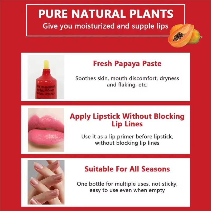 Retinol Face Care Papaw Removing Black Circles Puffiness Reducing Moisturizing Anti Drying Firming Eye Stick Cream Lip Balm Oil