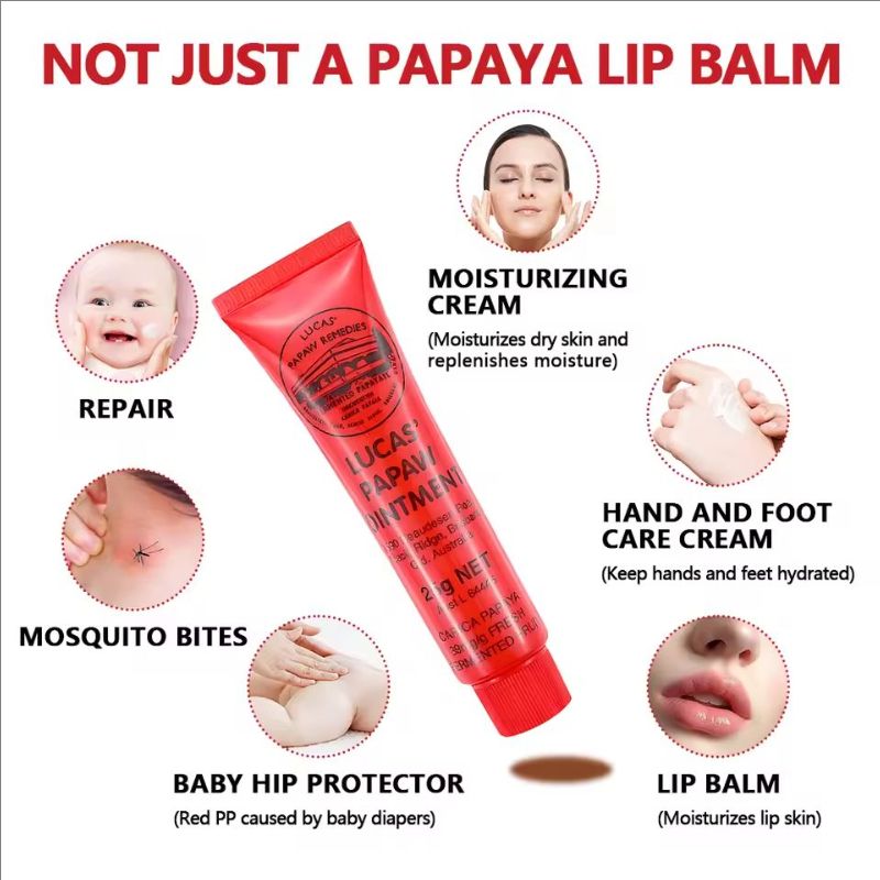 Retinol Face Care Papaw Removing Black Circles Puffiness Reducing Moisturizing Anti Drying Firming Eye Stick Cream Lip Balm Oil
