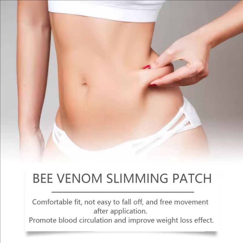 10pcs Bee Venom Body Shaping Patch Belly Slimming Weight Loss Detox Abdominal Relieve Stress Muscle Tighten Patches