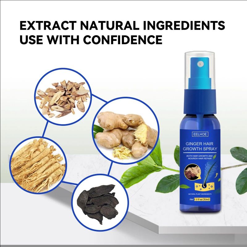 30ml natural Extract Hair Growth Spray Hair Loss Hair Nourishing hair follicles to accelerate hair growth spray