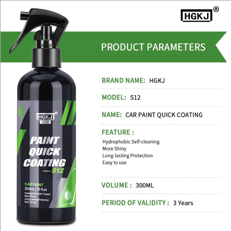 Car Ceramic Coating Wax Liquid Glass Auto Body Polish Paint Hydrophobic Shine Long Lasting Protection Car Product