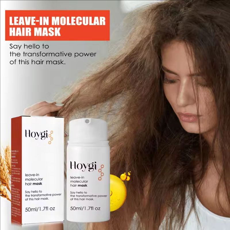 Leave-in Molecular Hair Care Magical Hair Treatment Mask Hydrating Organic Nourishing Keratin Repair Hair Mask for Damaged Hair
